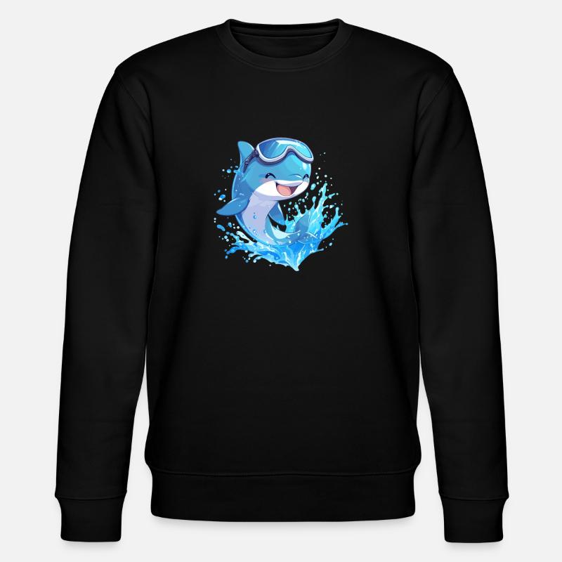 Dauphin Dauphins Dauphin - Sweat bio CHANGER Stanley/Stella Unisexe - noir