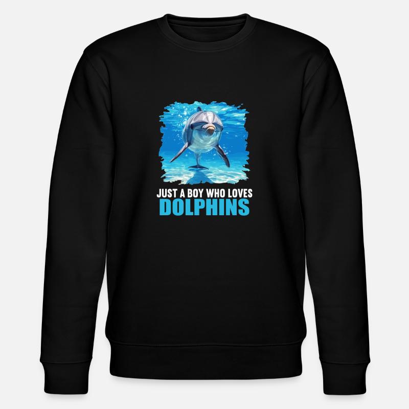 Dauphin Dauphins Dauphin - Sweat bio CHANGER Stanley/Stella Unisexe - noir