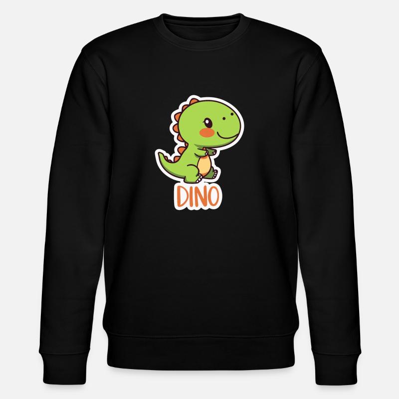 DINOSAURE - Sweat bio CHANGER Stanley/Stella Unisexe - noir