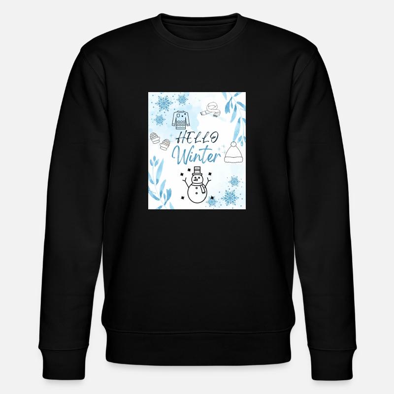 Bonjour l’hiver - Sweat bio CHANGER Stanley/Stella Unisexe - noir