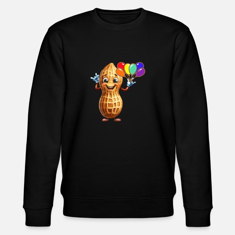 Ballons cacahuète Cadeau d’anniversaire - Sweat bio CHANGER Stanley/Stella Unisexe - noir