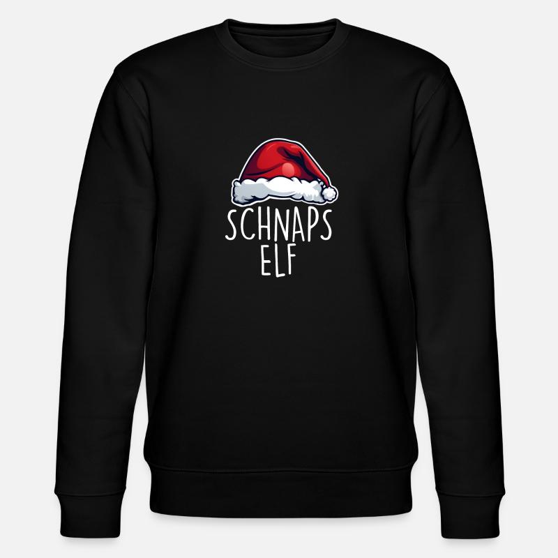 Elf - Stanley/Stella Unisex Bio-Sweatshirt CHANGER  - Schwarz