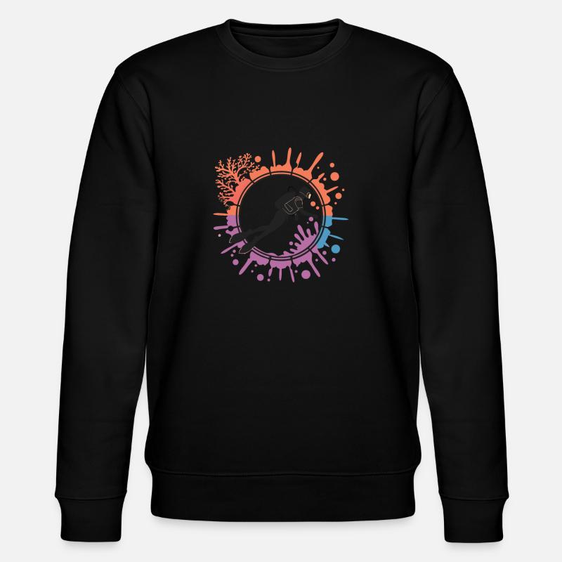 AVENTURE EN MER - Sweat bio CHANGER Stanley/Stella Unisexe - noir