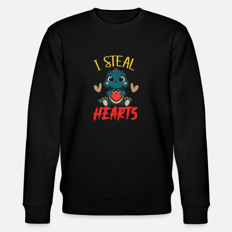Dyno Love - Stanley/Stella Unisex Bio-Sweatshirt CHANGER  - Schwarz