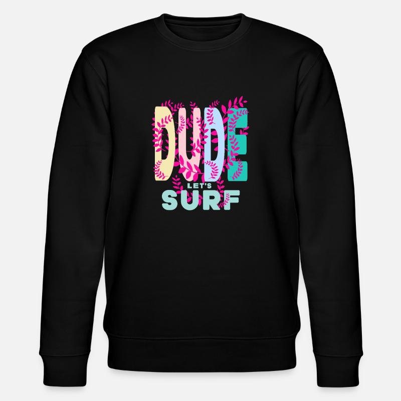 Dude - Stanley/Stella Unisex Bio-Sweatshirt CHANGER  - Schwarz