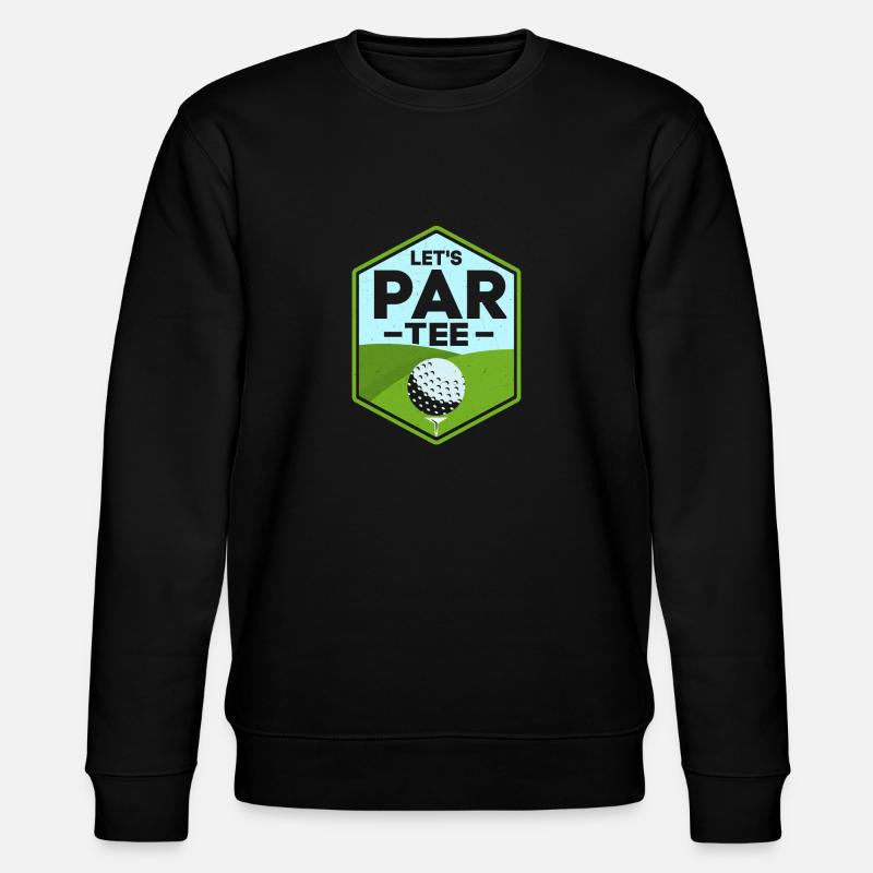Let’s Par Tee Golf Golfeur - Sweat bio CHANGER Stanley/Stella Unisexe - noir
