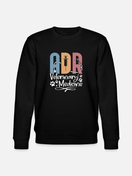 Veterinary Medicine Vet Design - Stanley/Stella CHANGER Unisex Organic Sweatshirt - black