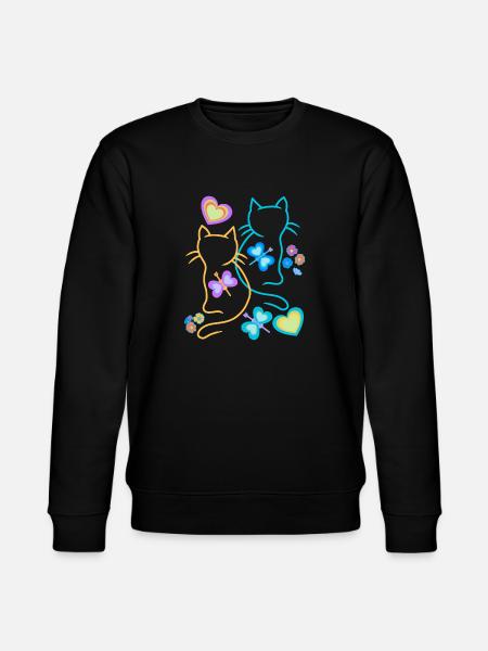 Chat Chats Chaton - Sweat bio CHANGER Stanley/Stella Unisexe - noir