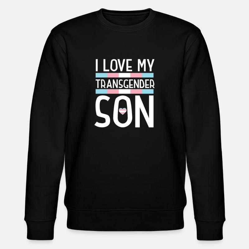 Fierté LGBT transgenre - Sweat bio CHANGER Stanley/Stella Unisexe - noir
