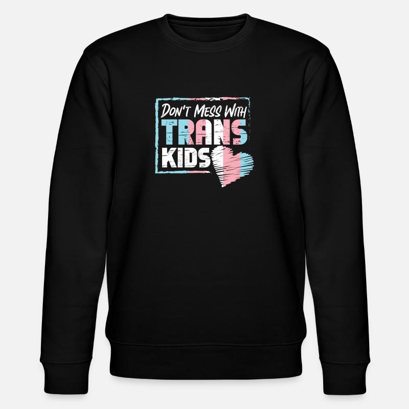 Fierté LGBT transgenre - Sweat bio CHANGER Stanley/Stella Unisexe - noir