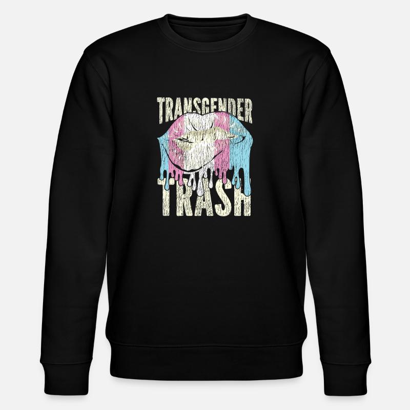 Fierté LGBT transgenre - Sweat bio CHANGER Stanley/Stella Unisexe - noir