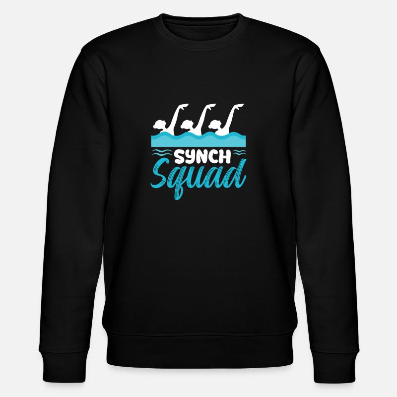 Synch Squad Artistic Swimming Design - Sweat bio CHANGER Stanley/Stella Unisexe - noir