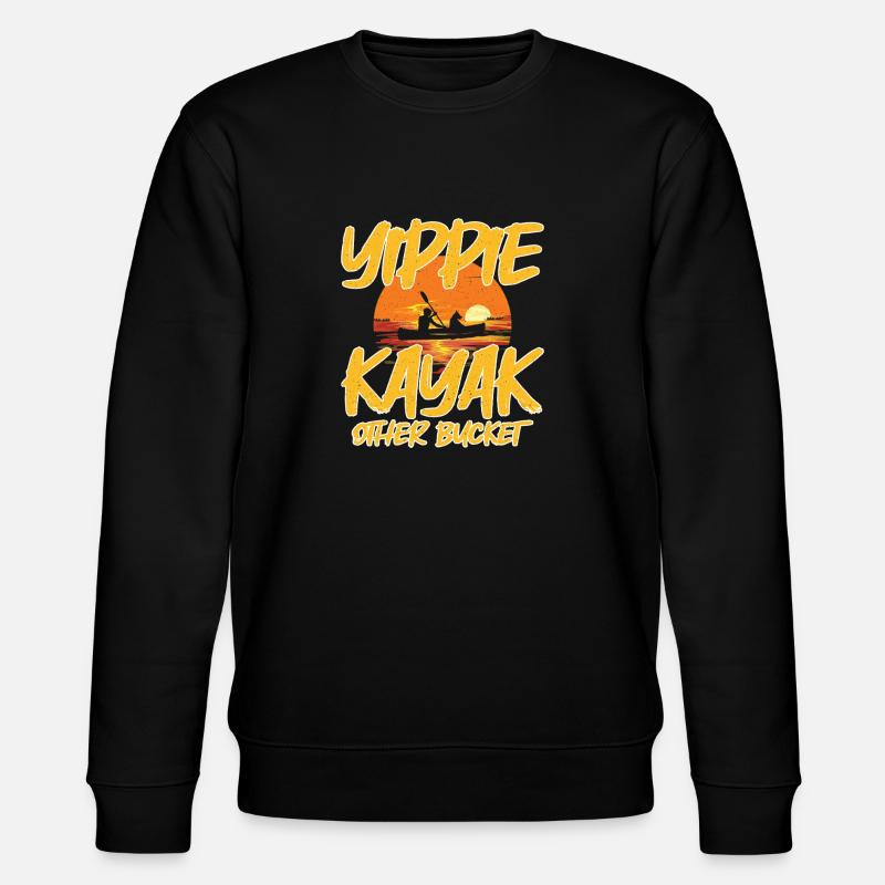 Kayak - Sweat bio CHANGER Stanley/Stella Unisexe - noir