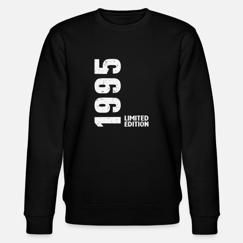 30 ans 1995 Cadeau d’anniversaire - Sweat bio CHANGER Stanley/Stella Unisexe - noir