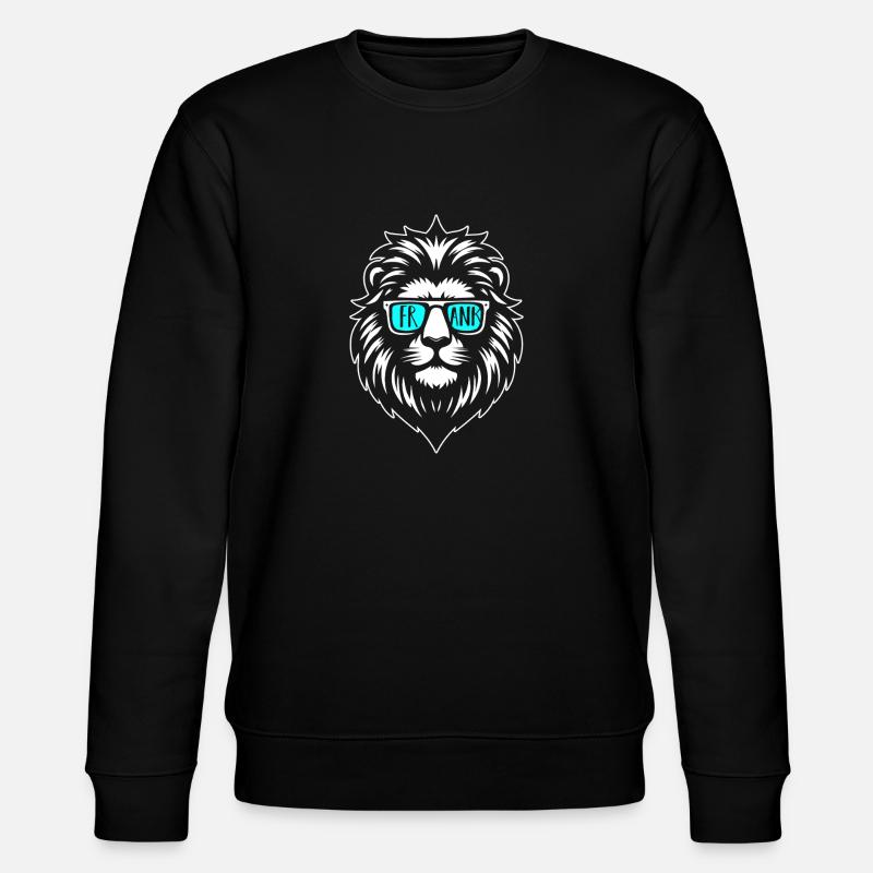 Löwe Frank - Stanley/Stella Unisex Bio-Sweatshirt CHANGER - Schwarz