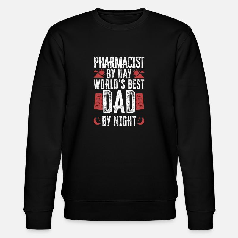 Pharmacy Tech Technician - Stanley/Stella Unisex Bio-Sweatshirt CHANGER  - Schwarz