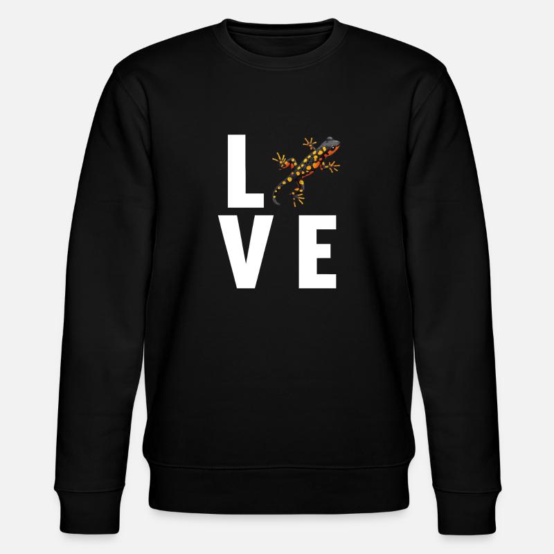 Salamanders Salamander - Stanley/Stella CHANGER Unisex Organic Sweatshirt - black