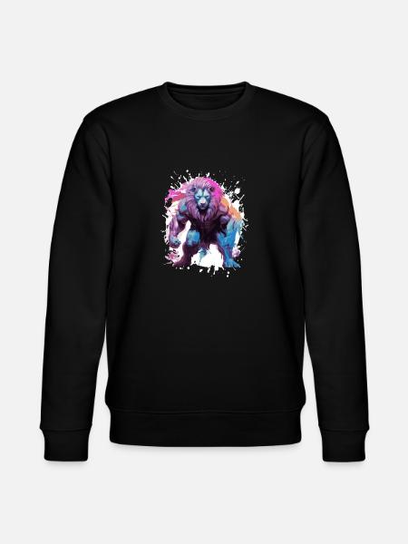 Leo Muscles - Stanley/Stella CHANGER Unisex Organic Sweatshirt - black
