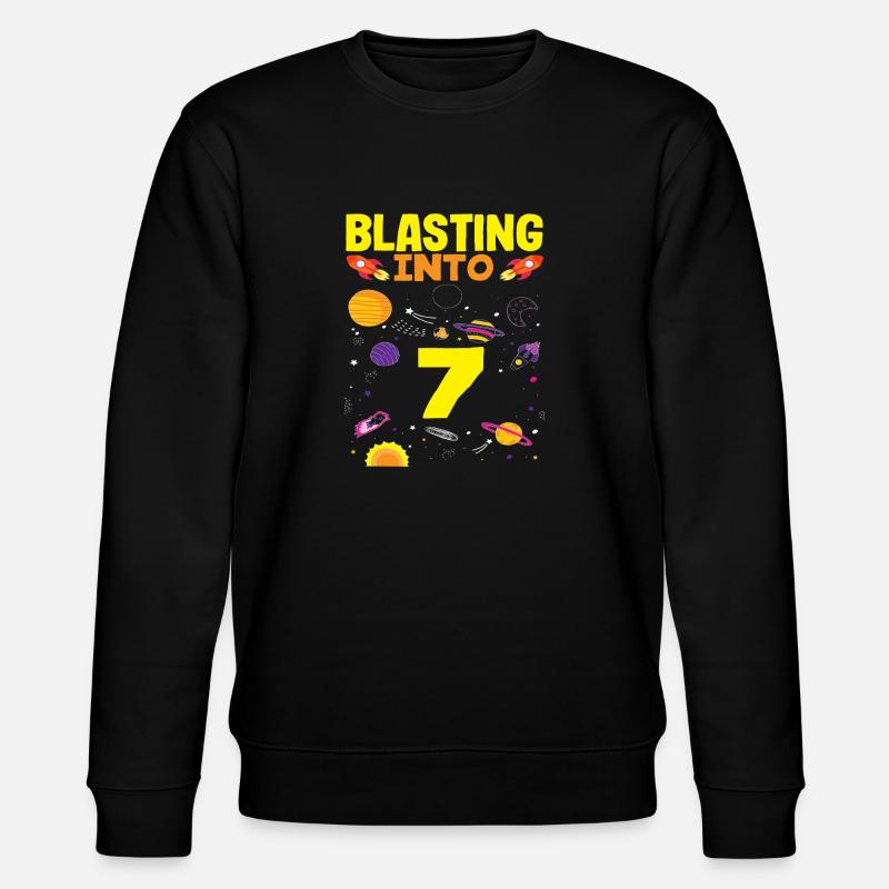 Aventure spatiale du 7e anniversaire - Sweat bio CHANGER Stanley/Stella Unisexe - noir