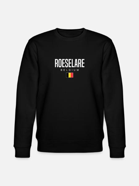 Roeselare, Belgium - Stanley/Stella CHANGER Unisex Organic Sweatshirt - black