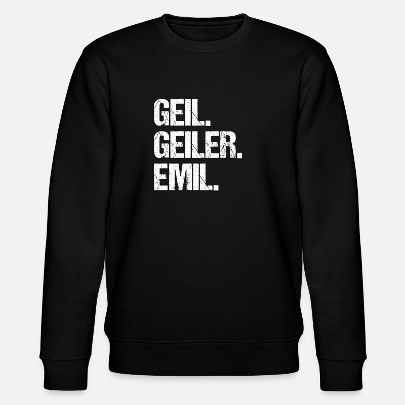 Emil - Sweat bio CHANGER Stanley/Stella Unisexe - noir