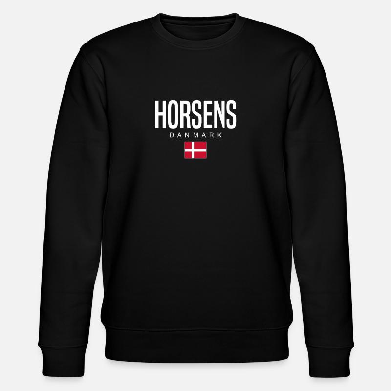 Horsens, Denmark - Stanley/Stella CHANGER Unisex Organic Sweatshirt - black