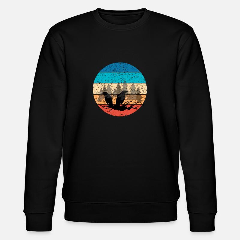 Ravens - Stanley/Stella CHANGER Unisex Organic Sweatshirt - black