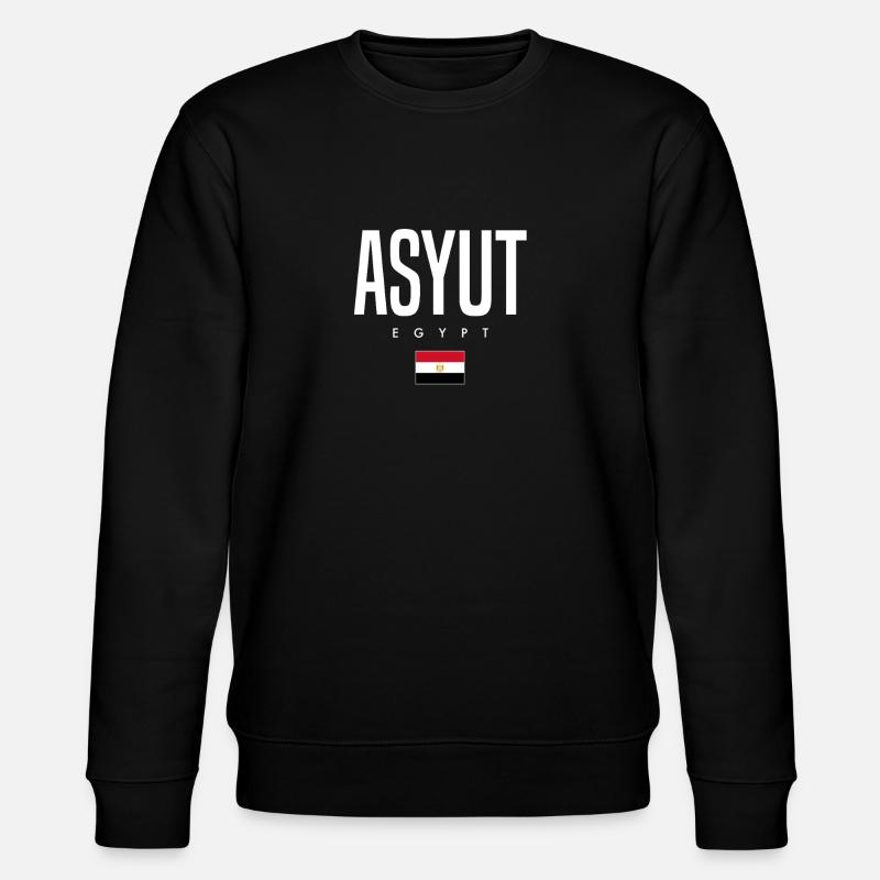 Asyut Egypt - Stanley/Stella CHANGER Unisex Organic Sweatshirt - black