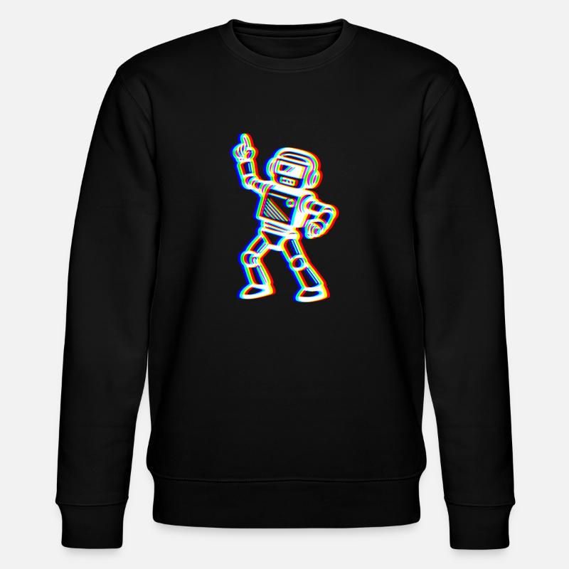 Bot Glitch – Ton Rythme! - Sweat bio CHANGER Stanley/Stella Unisexe - noir