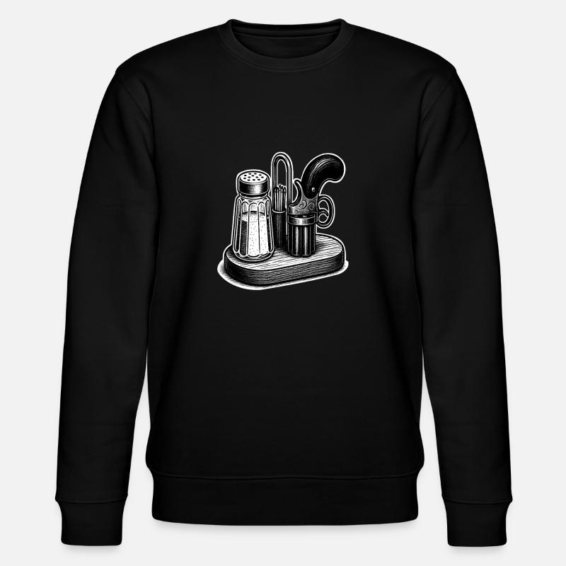 Sald and Pepperbox - Stanley/Stella CHANGER Unisex Organic Sweatshirt - black