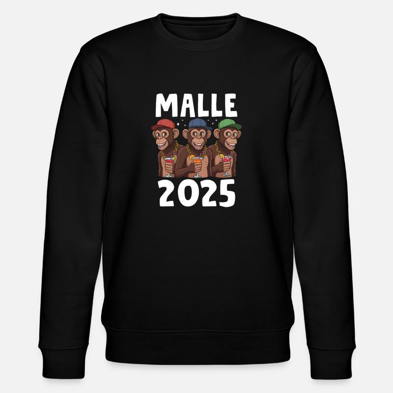 Malle 2025 - Stanley/Stella Unisex Bio-Sweatshirt CHANGER  - Schwarz