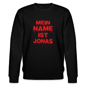 Jonas - Stanley/Stella CHANGER Unisex Organic Sweatshirt - black - Front - Nik (191cm) & Marisol (170cm)