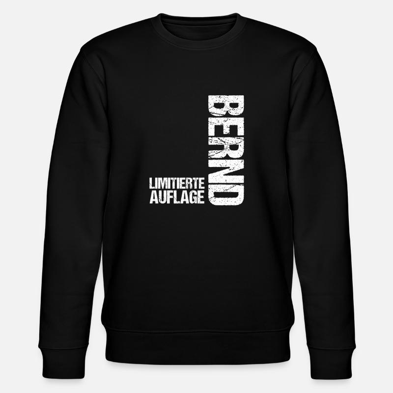 Bernd - Sweat bio CHANGER Stanley/Stella Unisexe - noir