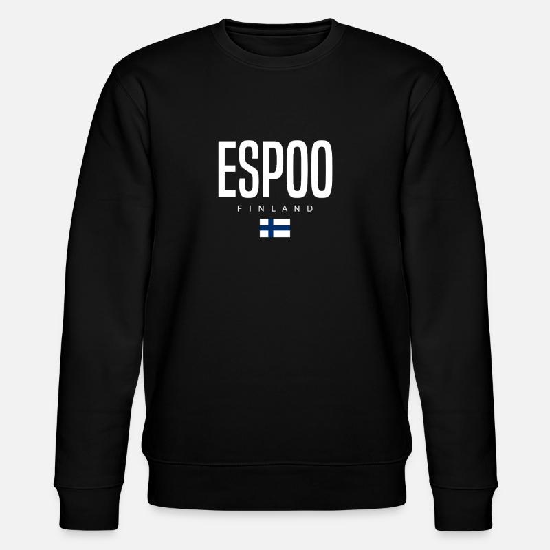 Espoo, Finlande - Sweat bio CHANGER Stanley/Stella Unisexe - noir