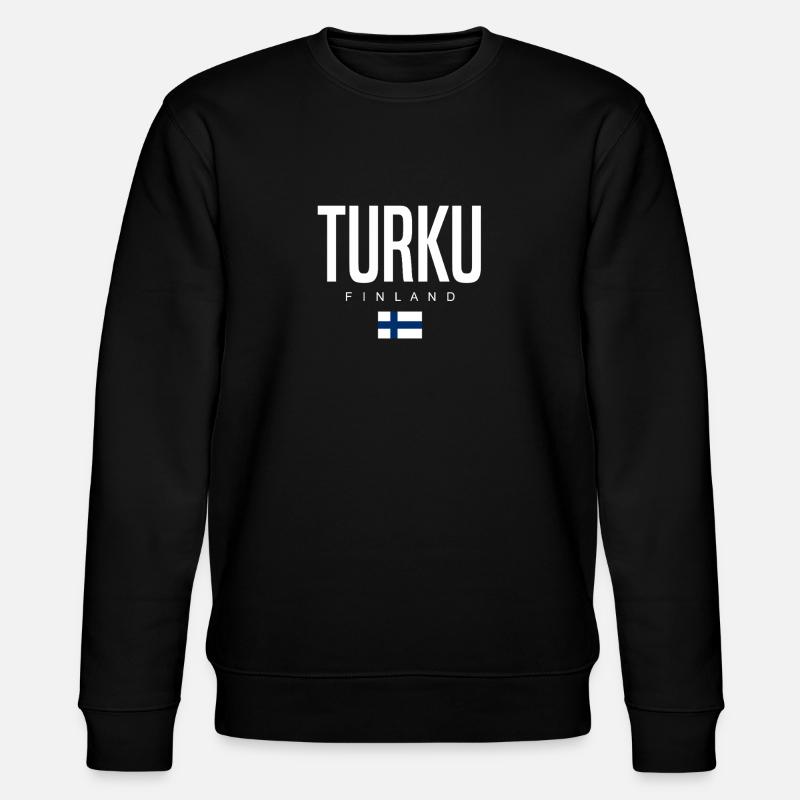 Turku, Finlande - Sweat bio CHANGER Stanley/Stella Unisexe - noir