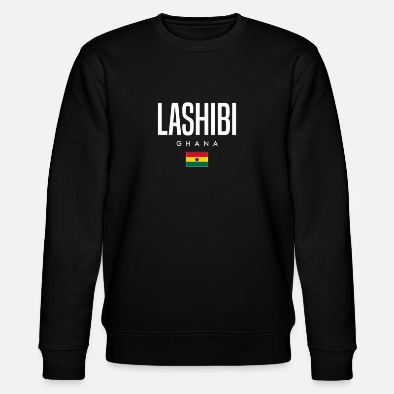 Lashibi, Ghana - Stanley/Stella CHANGER Unisex Organic Sweatshirt - black