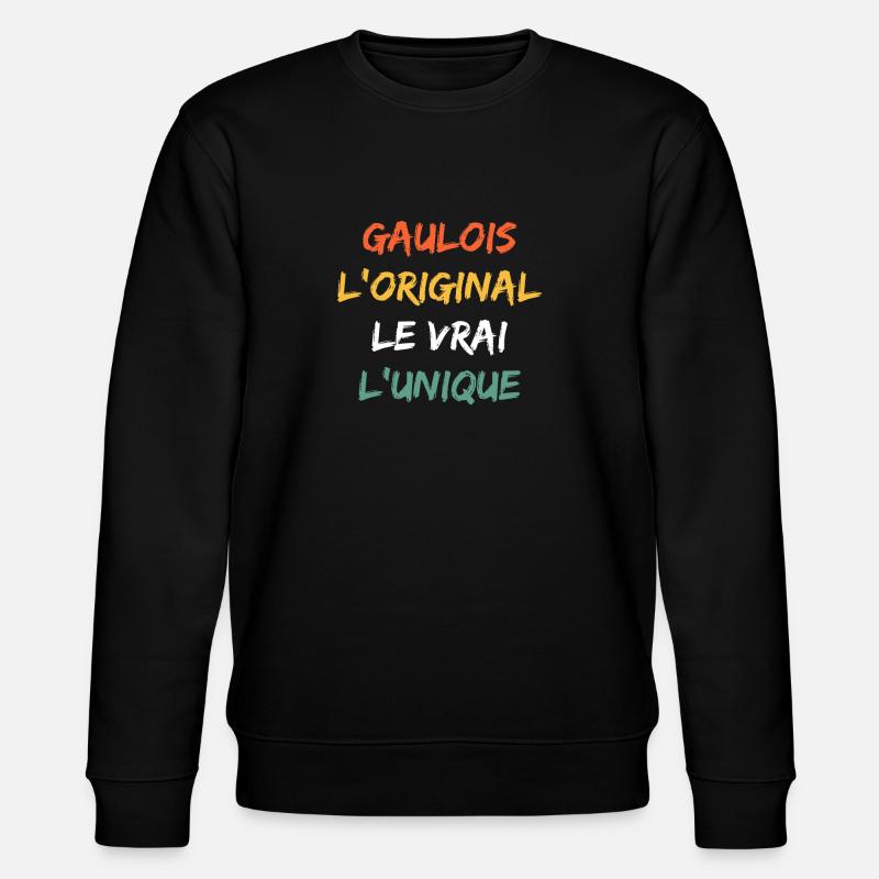 Gaulois - Sweat bio CHANGER Stanley/Stella Unisexe - noir