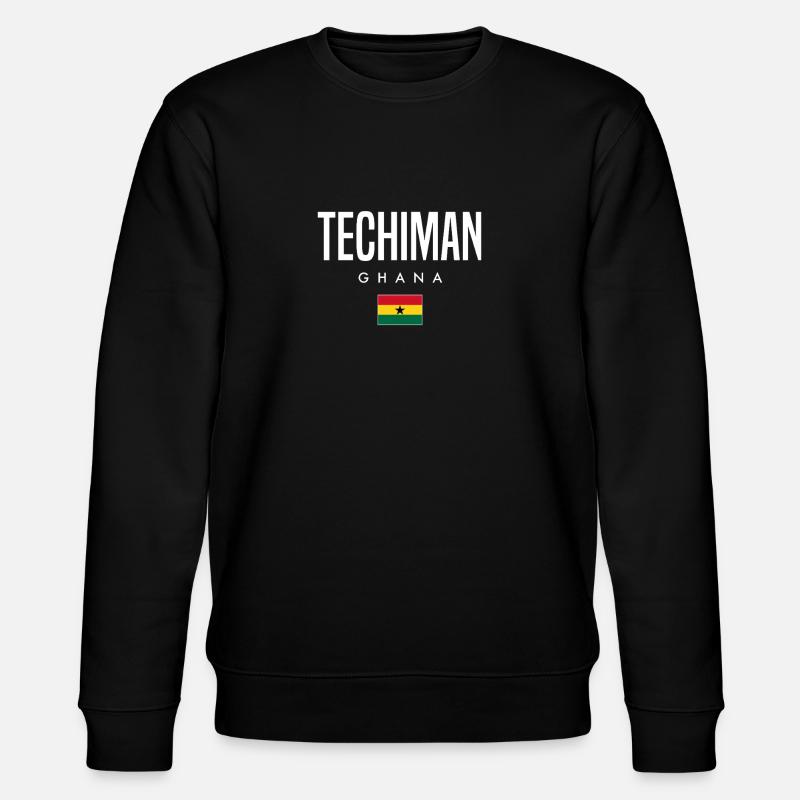 Techiman Ghana - Stanley/Stella CHANGER Unisex Organic Sweatshirt - black