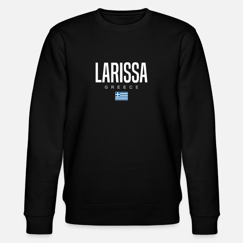 Larissa, Grèce - Sweat bio CHANGER Stanley/Stella Unisexe - noir