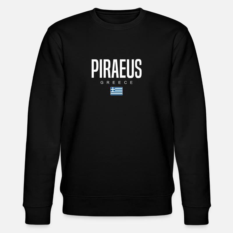 Piraeus, Greece - Stanley/Stella CHANGER Unisex Organic Sweatshirt - black