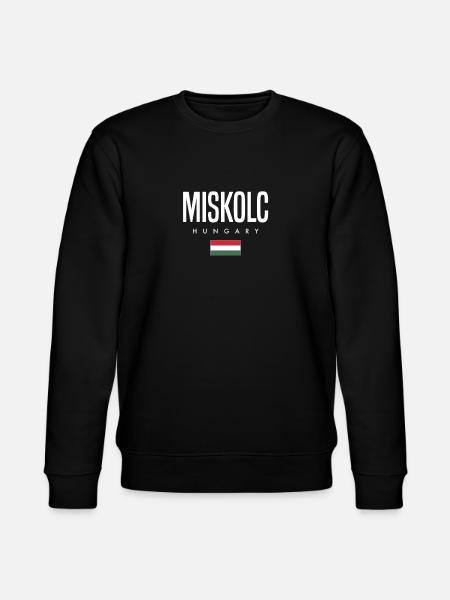 Miskolc, Hungary - Stanley/Stella CHANGER Unisex Organic Sweatshirt - black