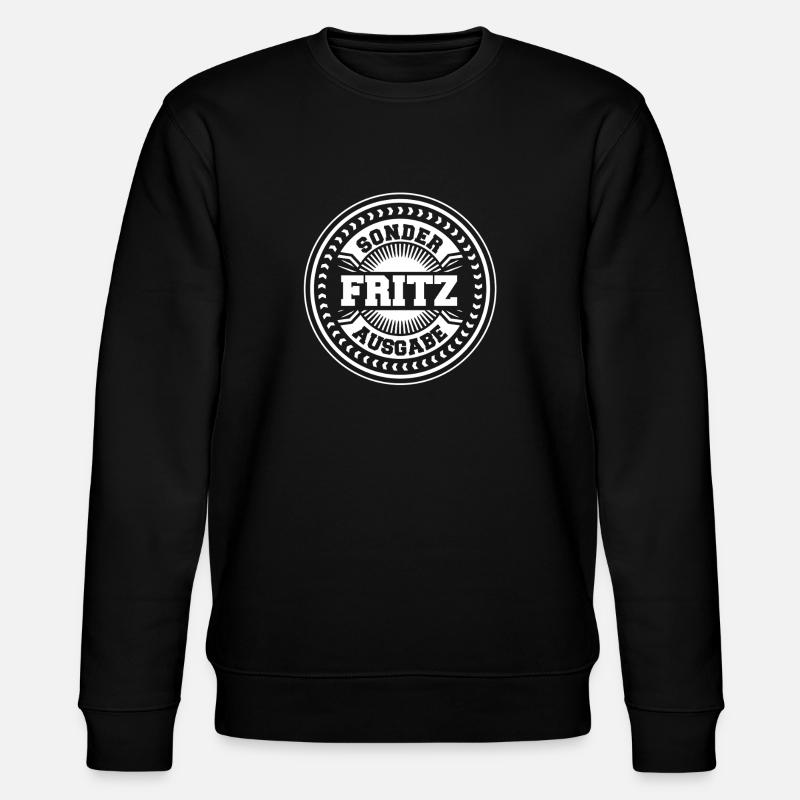 Fritz - Stanley/Stella CHANGER Unisex Organic Sweatshirt - black