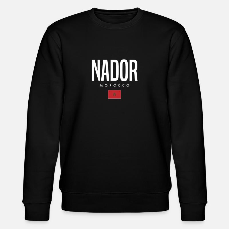 Nador, Maroc - Sweat bio CHANGER Stanley/Stella Unisexe - noir