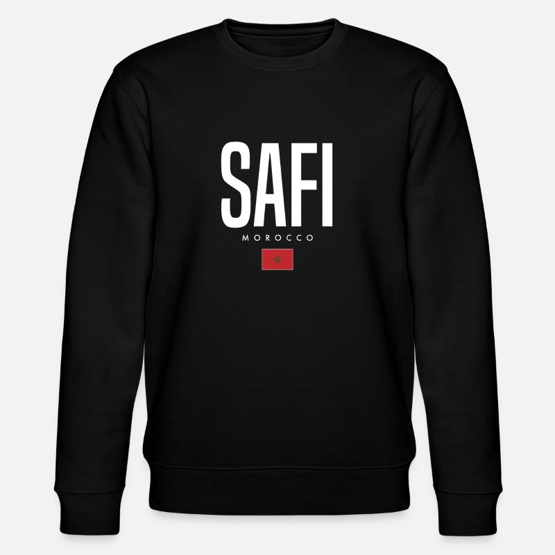 Safi, Maroc - Sweat bio CHANGER Stanley/Stella Unisexe - noir