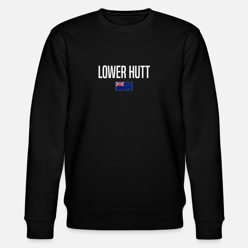 Lowerhutt Neuseeland - Stanley/Stella Unisex Bio-Sweatshirt CHANGER - Schwarz
