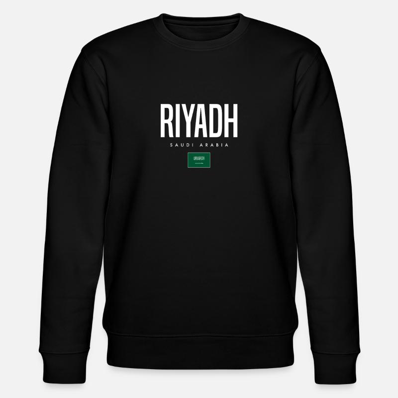 Riyadh, Saudi Arabia - Stanley/Stella CHANGER Unisex Organic Sweatshirt - black