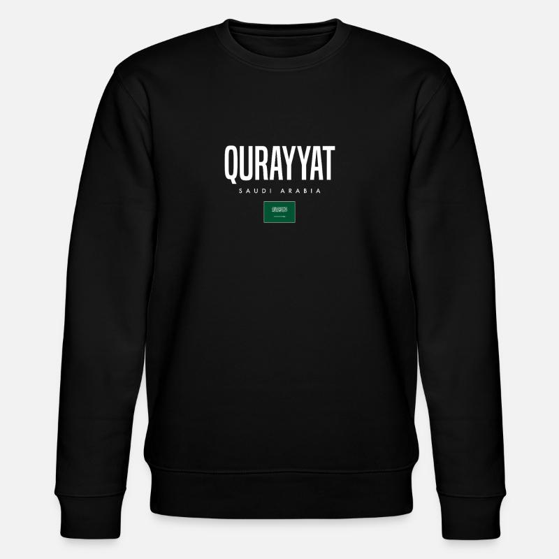 Qurayyat, Saudi Arabia - Stanley/Stella CHANGER Unisex Organic Sweatshirt - black