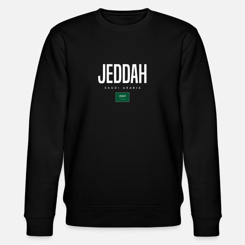 Jeddah, Saudi Arabia - Stanley/Stella CHANGER Unisex Organic Sweatshirt - black