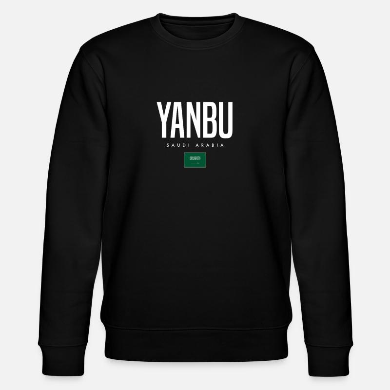 Yanbu Saudi Arabia - Stanley/Stella CHANGER Unisex Organic Sweatshirt - black