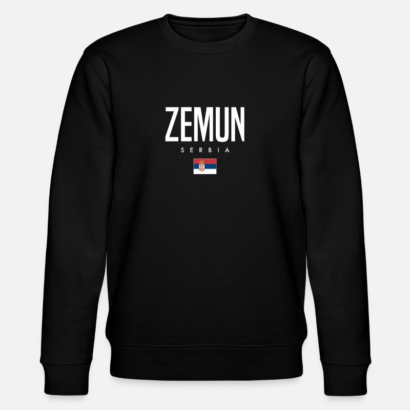 Zemun, Serbie - Sweat bio CHANGER Stanley/Stella Unisexe - noir
